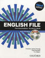 Učebnice používaná v jazykové škole  Lanquest s.r.o.: English File 3rd edition pre-intermediate